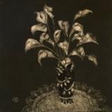 Calla Lily in Chinese vase (D2) 