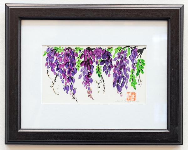 16x12" Wisteria in Sunlight (available)