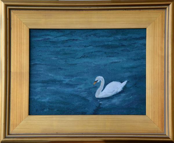 *Singular Beauty, Swan ,Lake Lucerne (private collection)