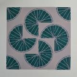 4.Freewheelin' Four  (Green 4 sq x4 sqs) Not available/Private Collection